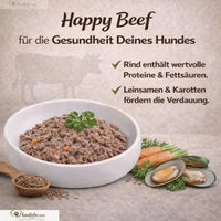 Happy Beef - Rind mit Karotte, Birne & Grünlippmuschel (6x400g): Ansicht 4