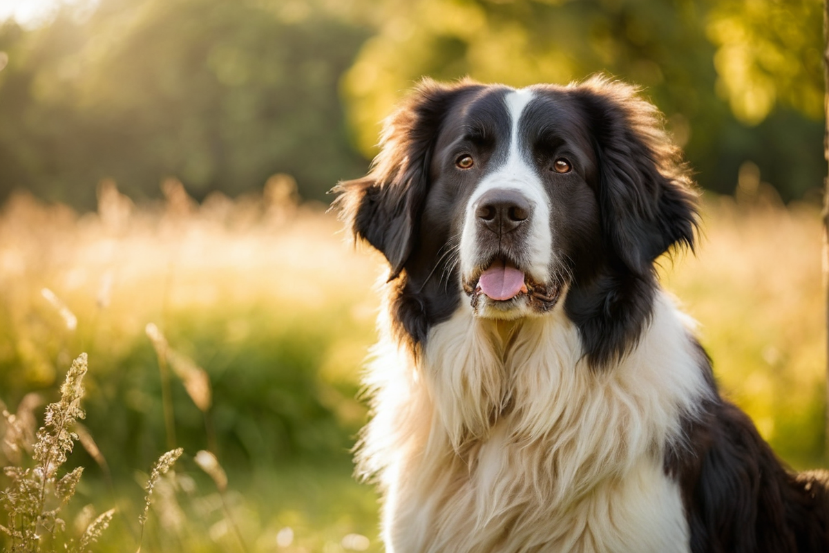 Landseer – Hunderasse im Portrait