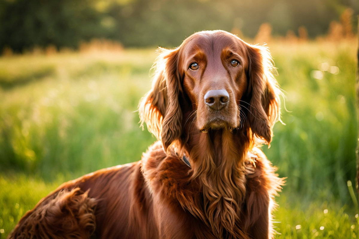Irish Setter – Hunderasse im Portrait