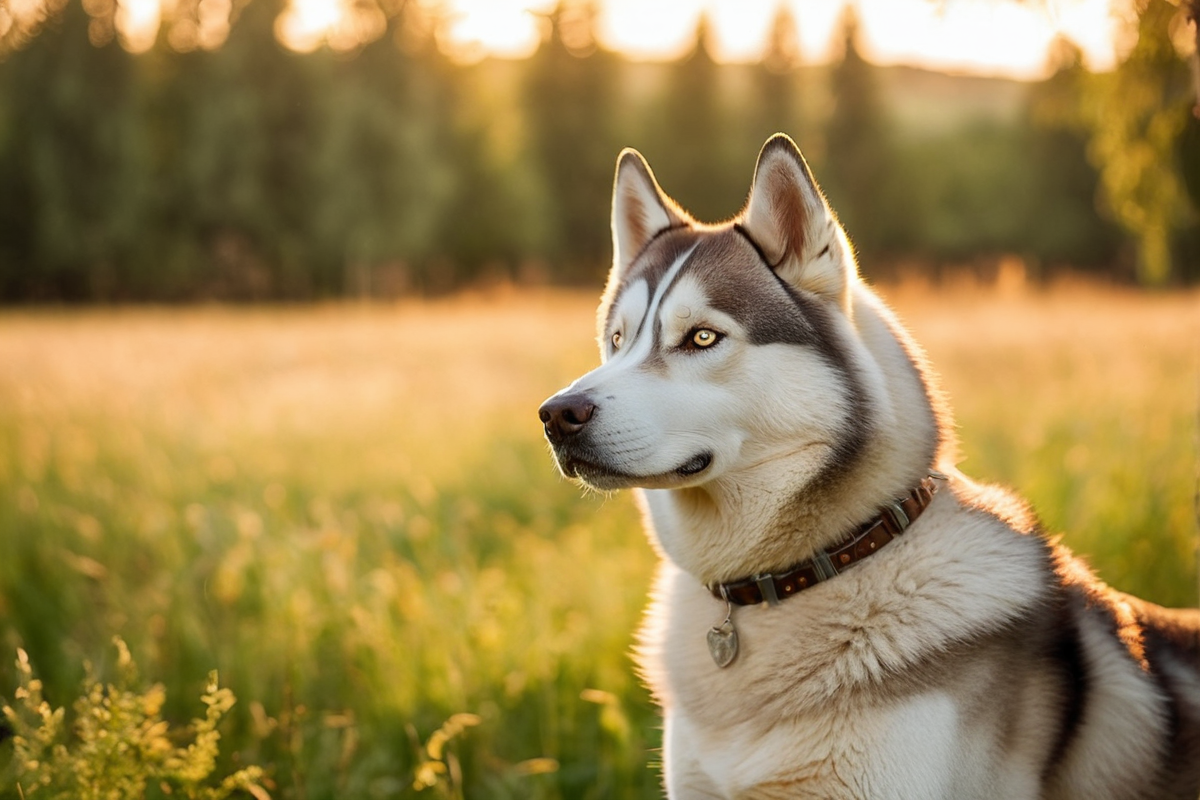 Sibirischer Husky – Hunderasse im Portrait