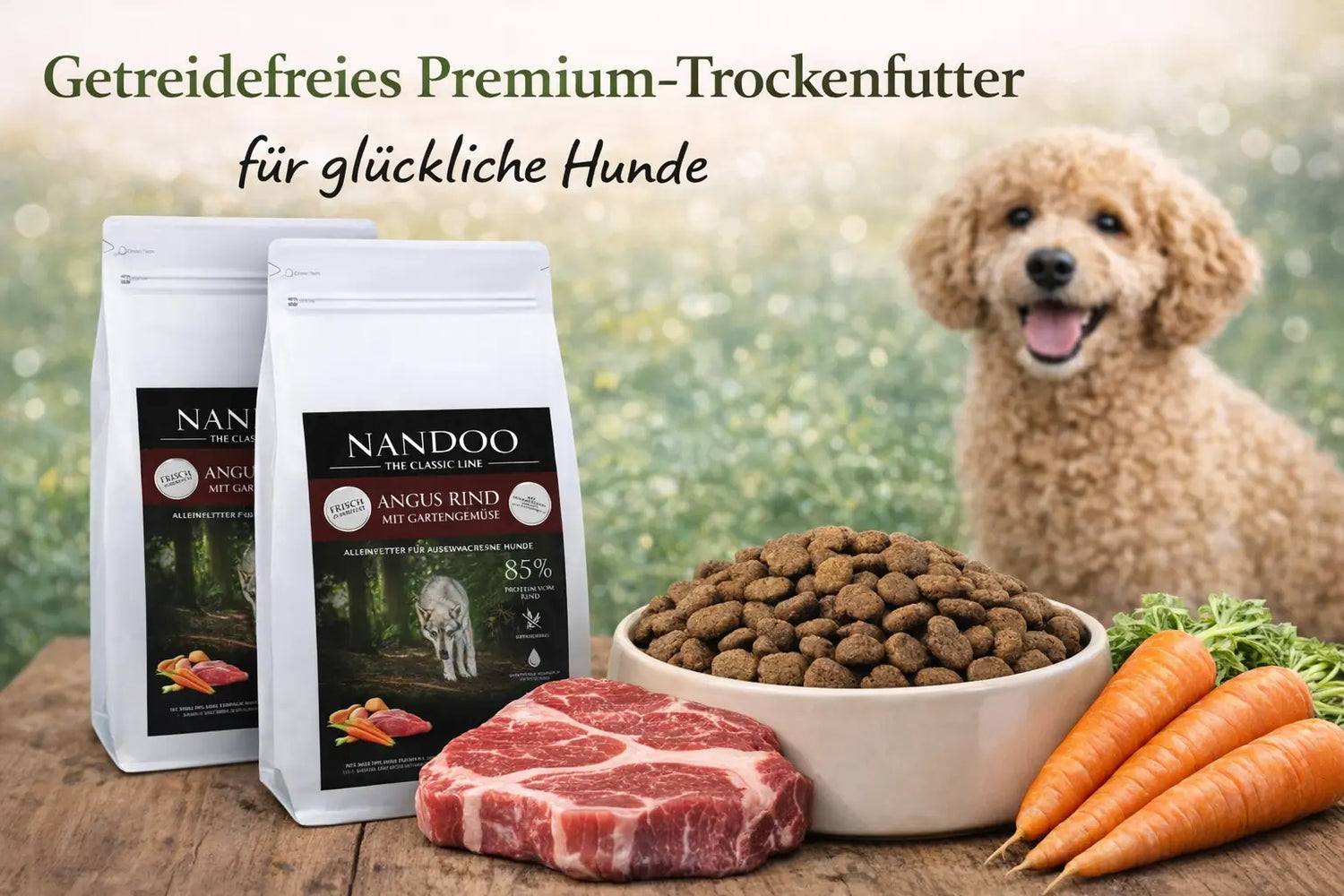 Die optimale Futtermenge für Hunde – Tipps für Welpen, Erwachsene & Senioren - kauliebe.com