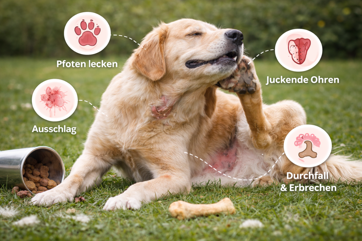 Allergie beim Hund – welches Futter ist wirklich geeignet? kauliebe.com