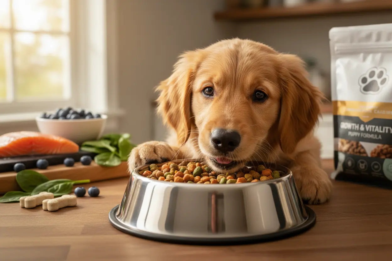 Ernährung für Welpen: Was junge Hunde wirklich brauchen - kauliebe.com