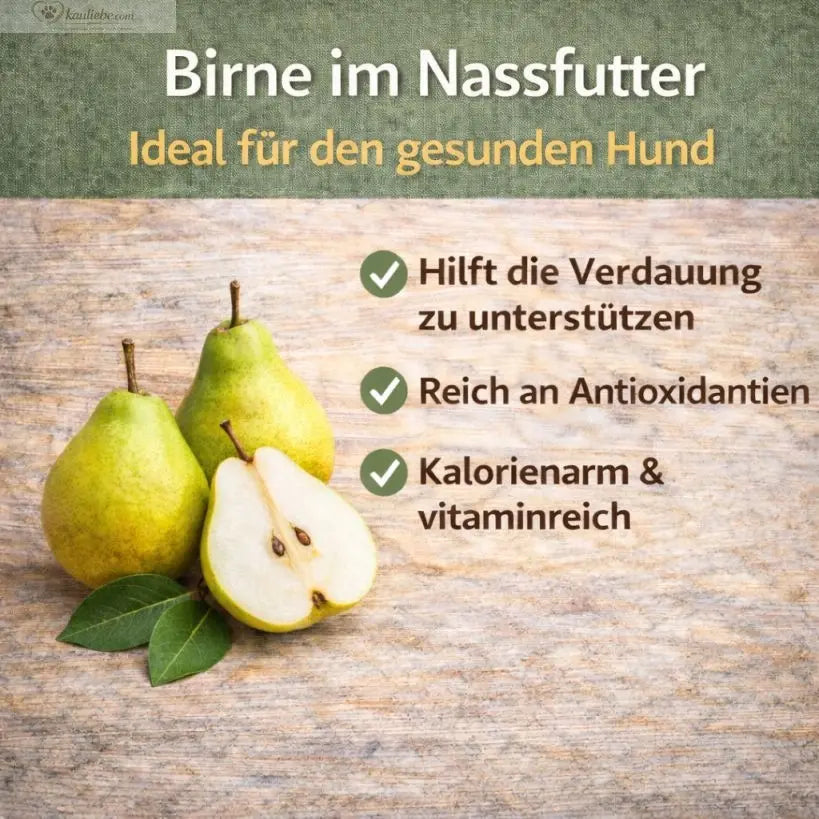Nandoo Happy Beef Nassfutter mit Rind, Karotte, Birne und Grünlippmuschel in 400g Dose, feucht und gesund.