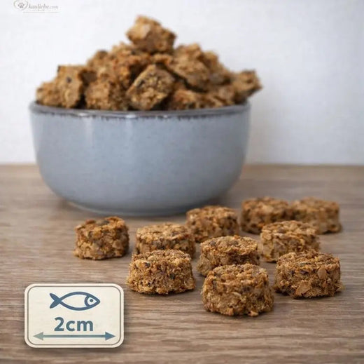 Fischtaler Dorsch mit Lachs 250g