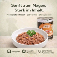 Happy Deer - Hirsch mit Karotte, Apfel & Grünlippmuschel (1x800g): Ansicht 8