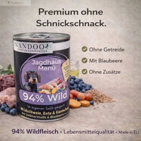 Jagdhaus Menü – Wild mit Süßkartoffel & Grünlippmuschel (1x800g): Ansicht 3