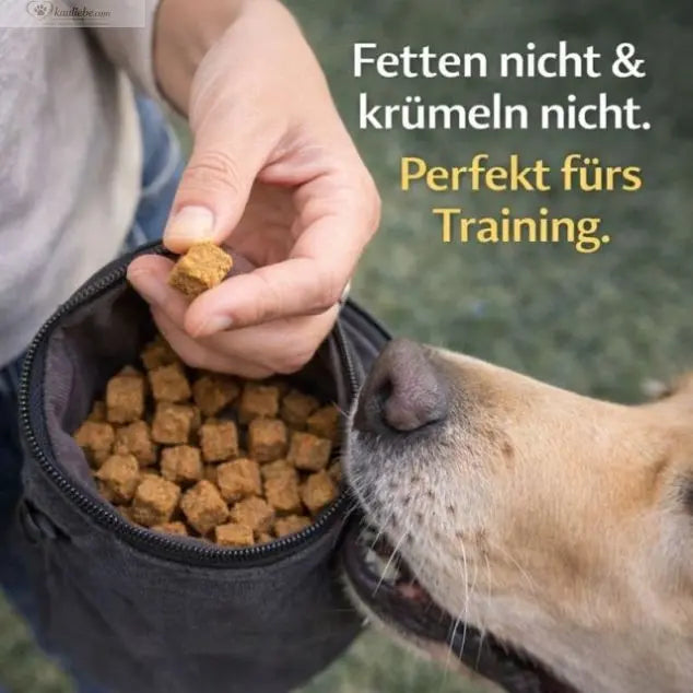 Knusper-Lecker Pferd von NANDOO, 200g, knusprige Leckerlis für Pferde, sichtbar in der Verpackung