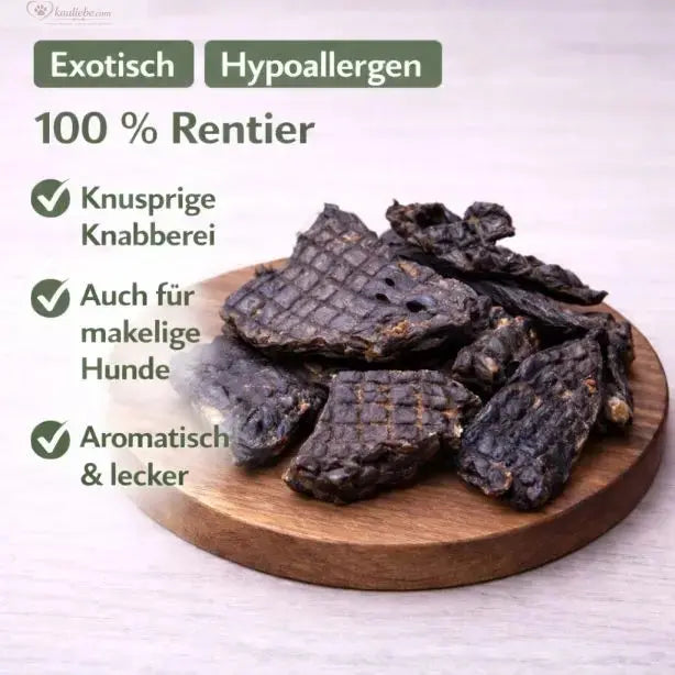 Rentierleber getrocknet 250g NANDOO