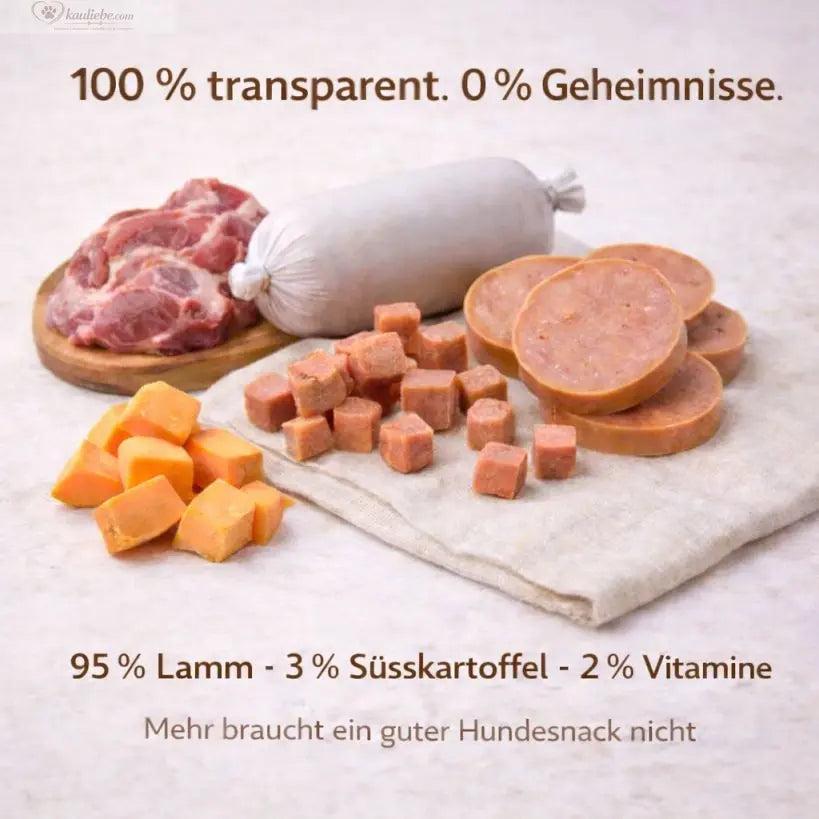 Trainingswurst Lamm 100g