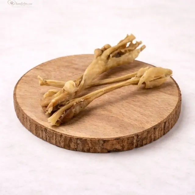 Ziegenkopfhaut von NANDOO, 250g, knusprige Tierleckerli, natürliche Ziegenkopfhaut für Hunde, frisch und hochwertig.